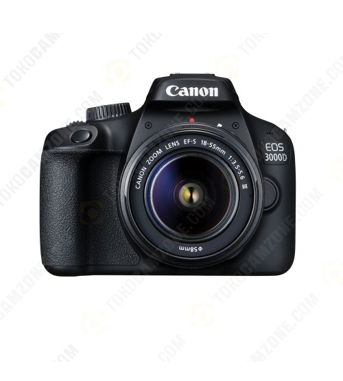 Canon EOS 3000D Kit EF-S 18-55mm III (Promo Cashback Rp 300.000)